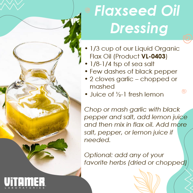 Flaxseed Oil Dressing