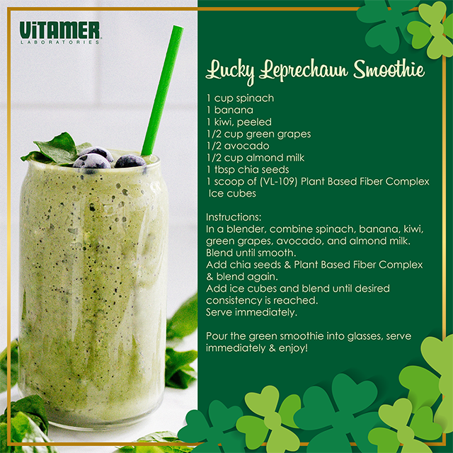 Lucky Leprechaun Green Smoothie