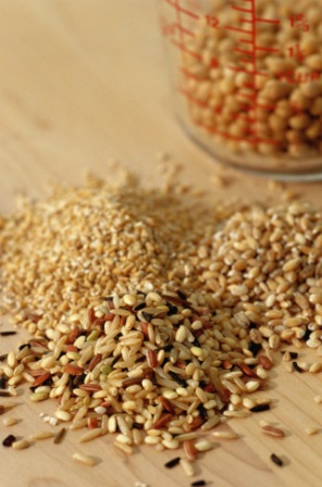 rice and grains